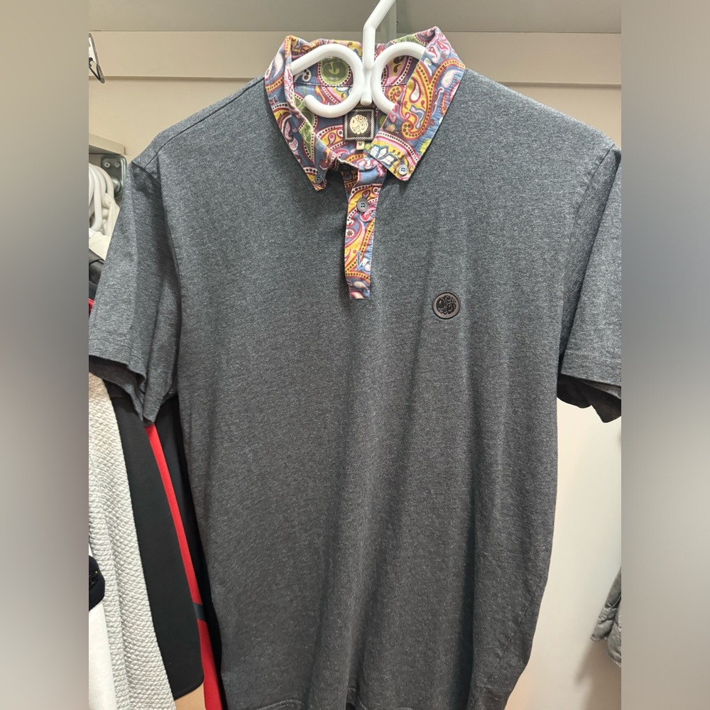 Pretty Green Grey Polo